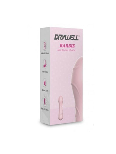 Drywell Barbie Mini Vibrator Cherry Pink 1